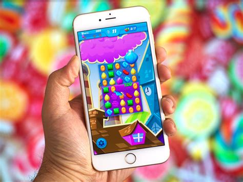 candy crush frozen on iphone