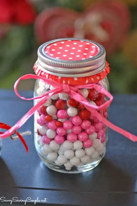 Candy Filled Mason Jars
