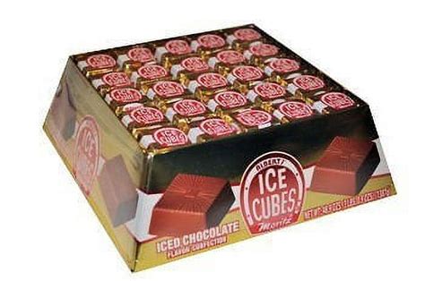 candy ice cubes chocolate