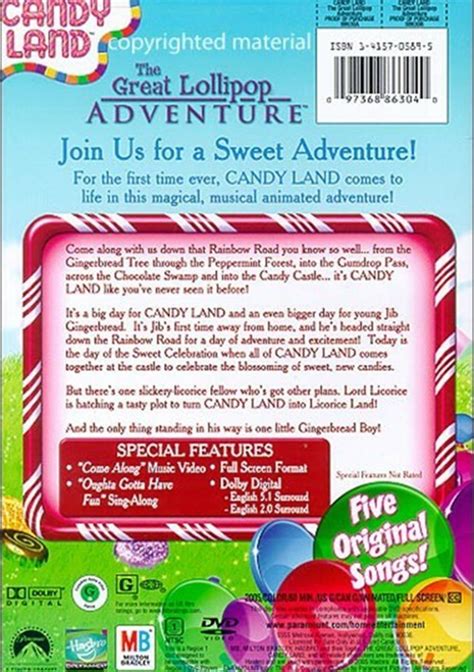 Candy Land Dvd