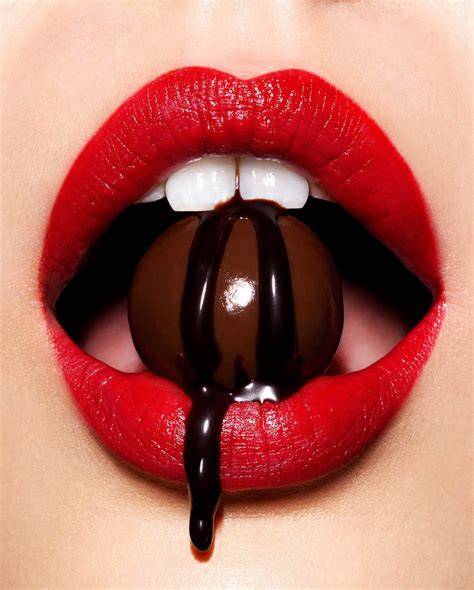 candy lips drawing
