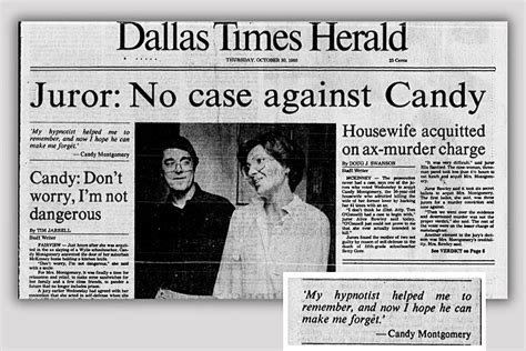 Candy Montgomery Newspaper