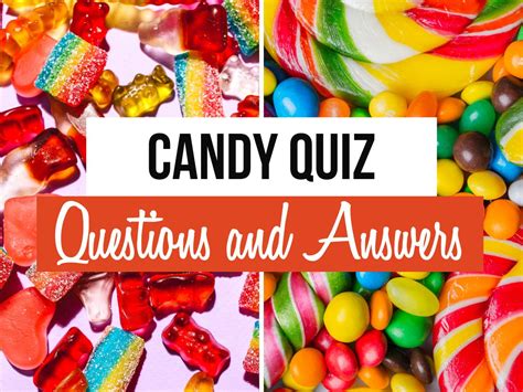 Candy Quiz Questions And Answers