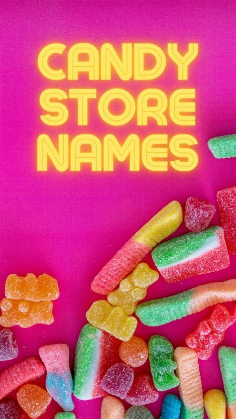 candy store name suggestions