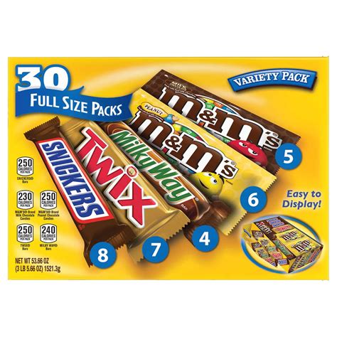 candy variety pack full size
