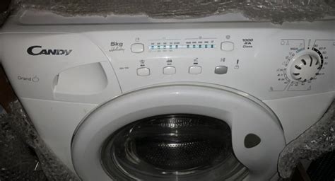 Candy Washing Machine No Display