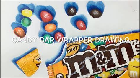 candy wrapper drawing