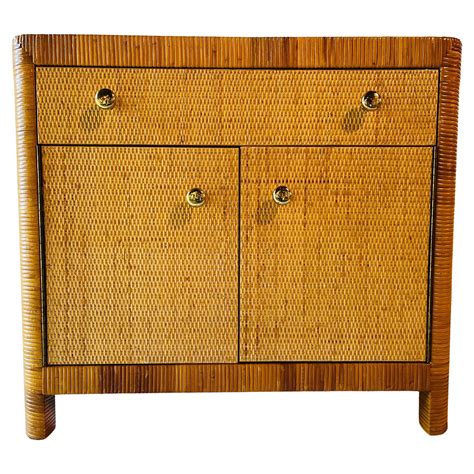 Cane Drawer Cabinet