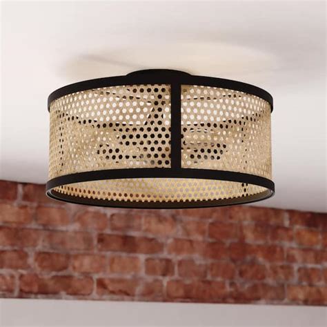 Cane Flush Mount Ceiling Light
