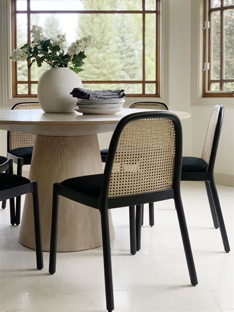 Cane Kitchen Table And Chairs
