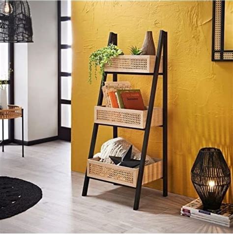 Cane Ladder Shelf