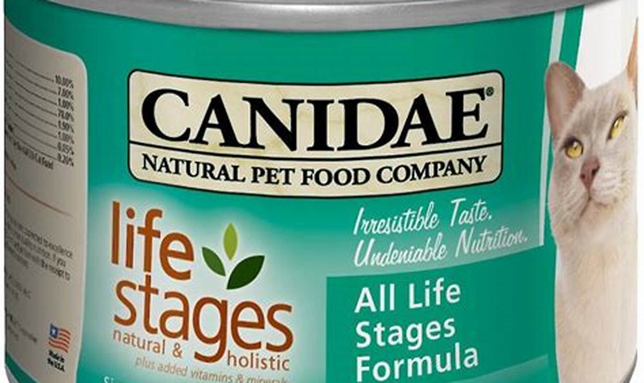 canidae cat food wet