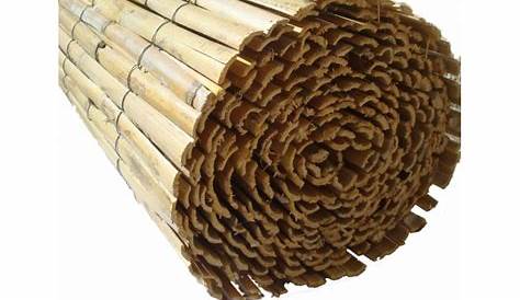 Canisse Bambou Fendu Naturelle En s s 1 X 5 M Achat/Vente
