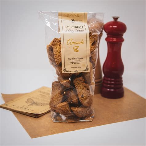 Des canistrelli dans une boîte