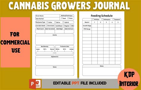 cannabis grow journal pdf