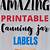 canning labels template