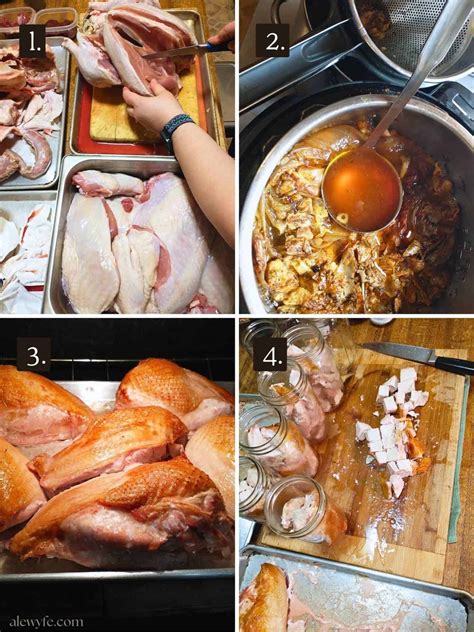 Canning Cooked Turkey Meat