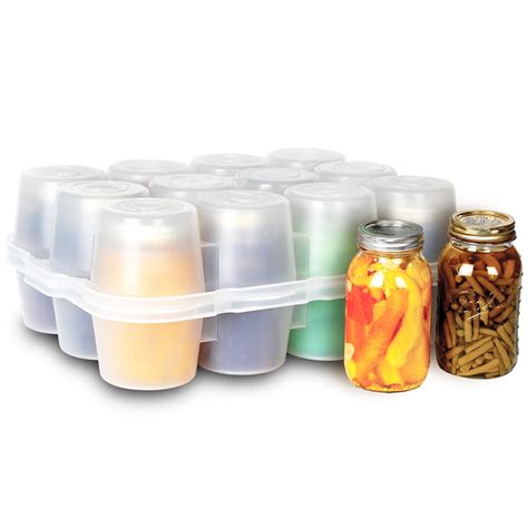 Canning Jar Storage Container Quart Size