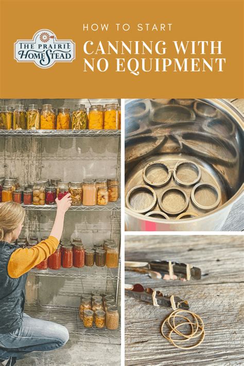 Canning No Equipment