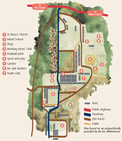 cannock chase hospital map