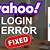 cannot get into yahoo email account