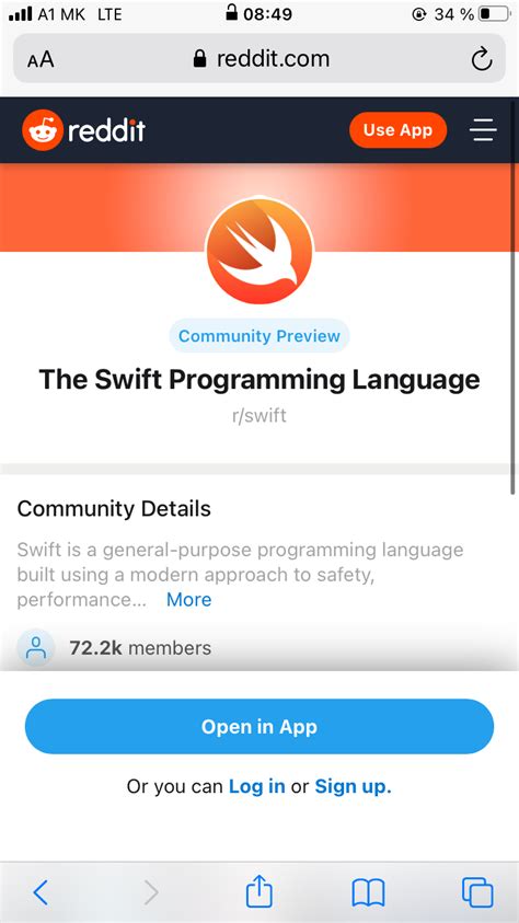 cannot access reddit app