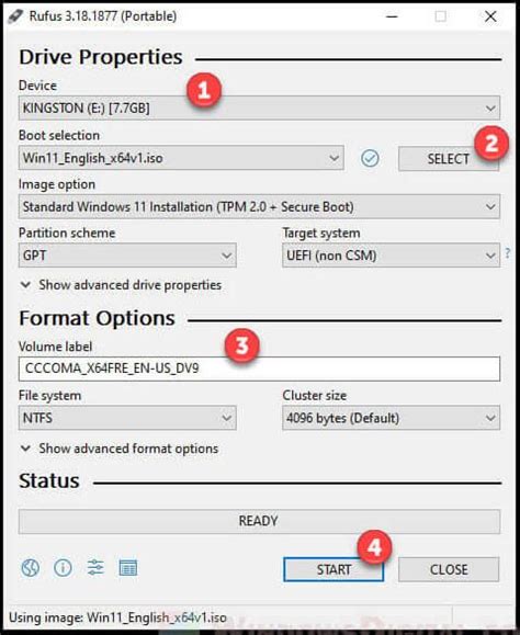 cannot boot from usb windows