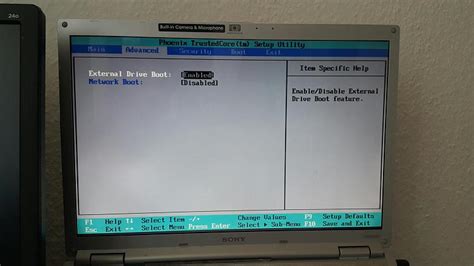 cannot boot from usb windows 10