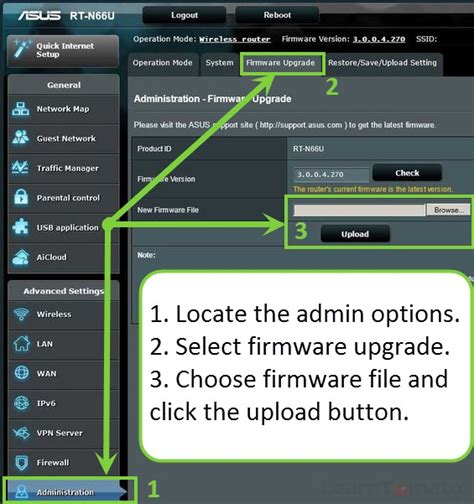 cannot connect to asus router after firmware update