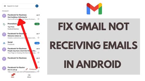cannot get email on android phone