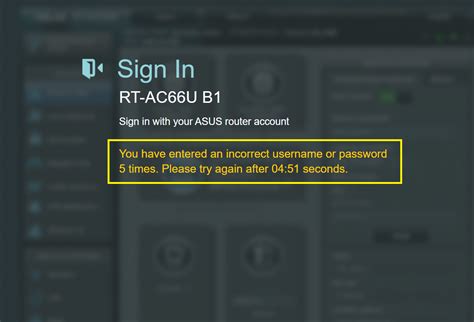 cannot login to asus router