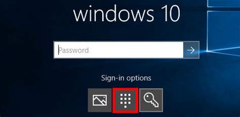 cannot login with pin windows 10