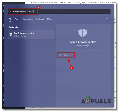Cannot Open App & Browser Control