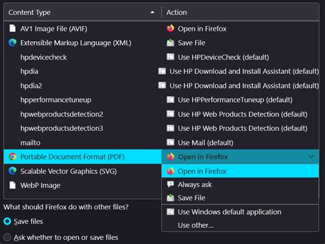 cannot open pdf in firefox