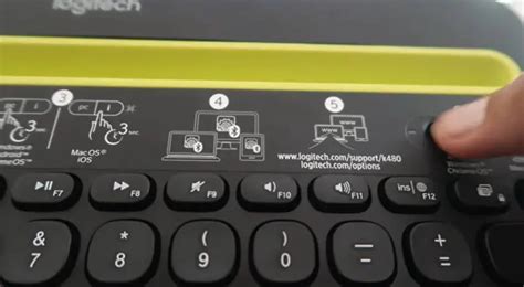 cannot pair logitech keyboard