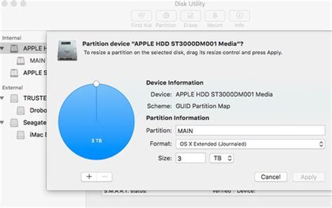 Cannot Partition Hard Drive On Mac
