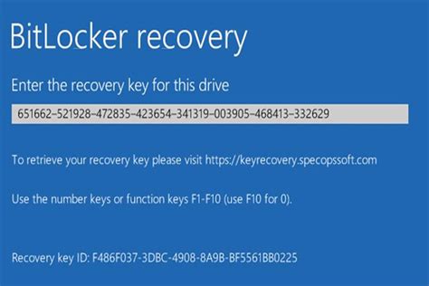 Cannot Type Numbers In Bitlocker Recovery Key