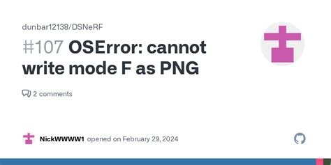 cannot write mode f as png