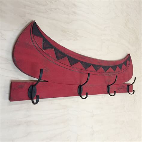 Canoe Paddle Coat Rack VintageWinter