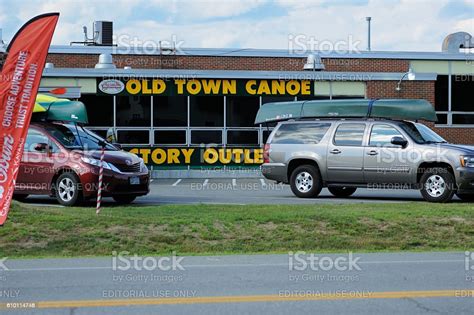 Wooden Canoes and More A classic Old Town Charles River wood canvas