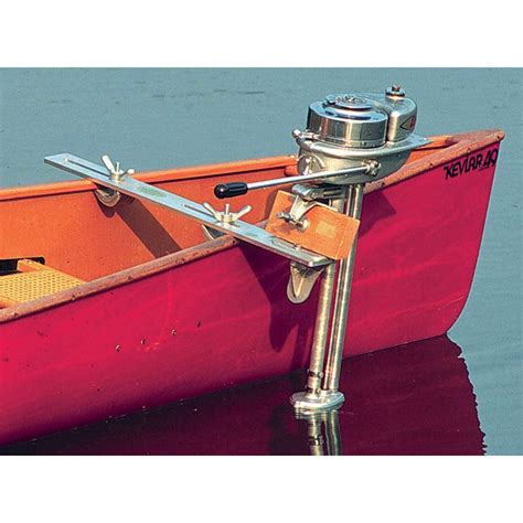 Diy canoe outboard motor mount Easy build