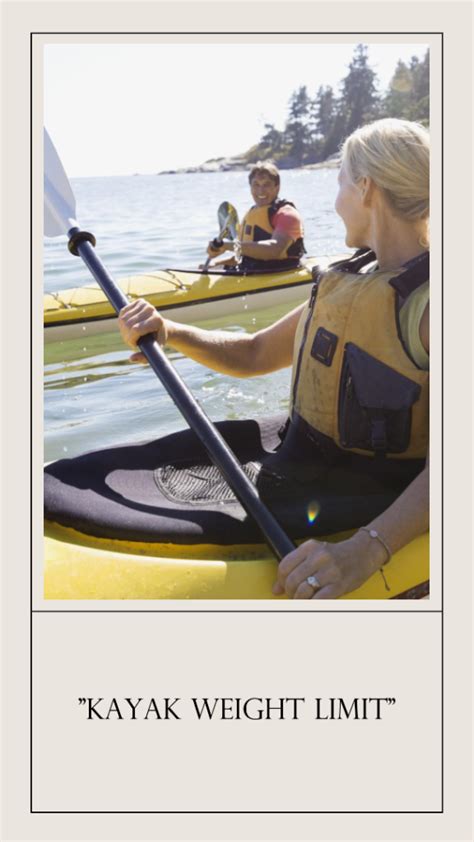 Canoeing Weight Limit