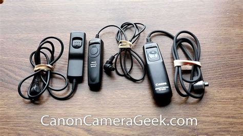 canon cable release