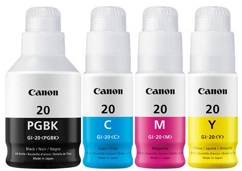 canon g7020 ink line clogged