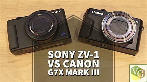 canon g7x mark iii vs sony zv 1 mark ii