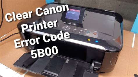 Canon IP 2770 Printer Error 5B00