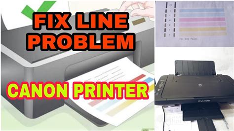 Canon Printer Line On Paper