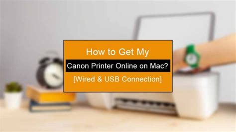 Canon Printer Offline Mac