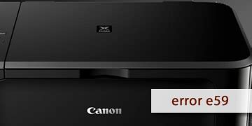 Canon Ts3350 Error Codes E59