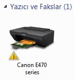 canon yazıcı tarama yapmıyor